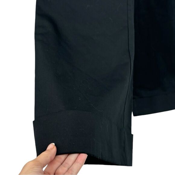 Old Navy Low Rise Wide Leg Cuffed Stretch Pants with belt Y2K 2005 NWT - Picture 8 of 15